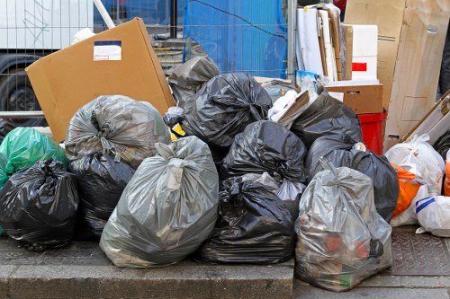 Recycling process for construction materials